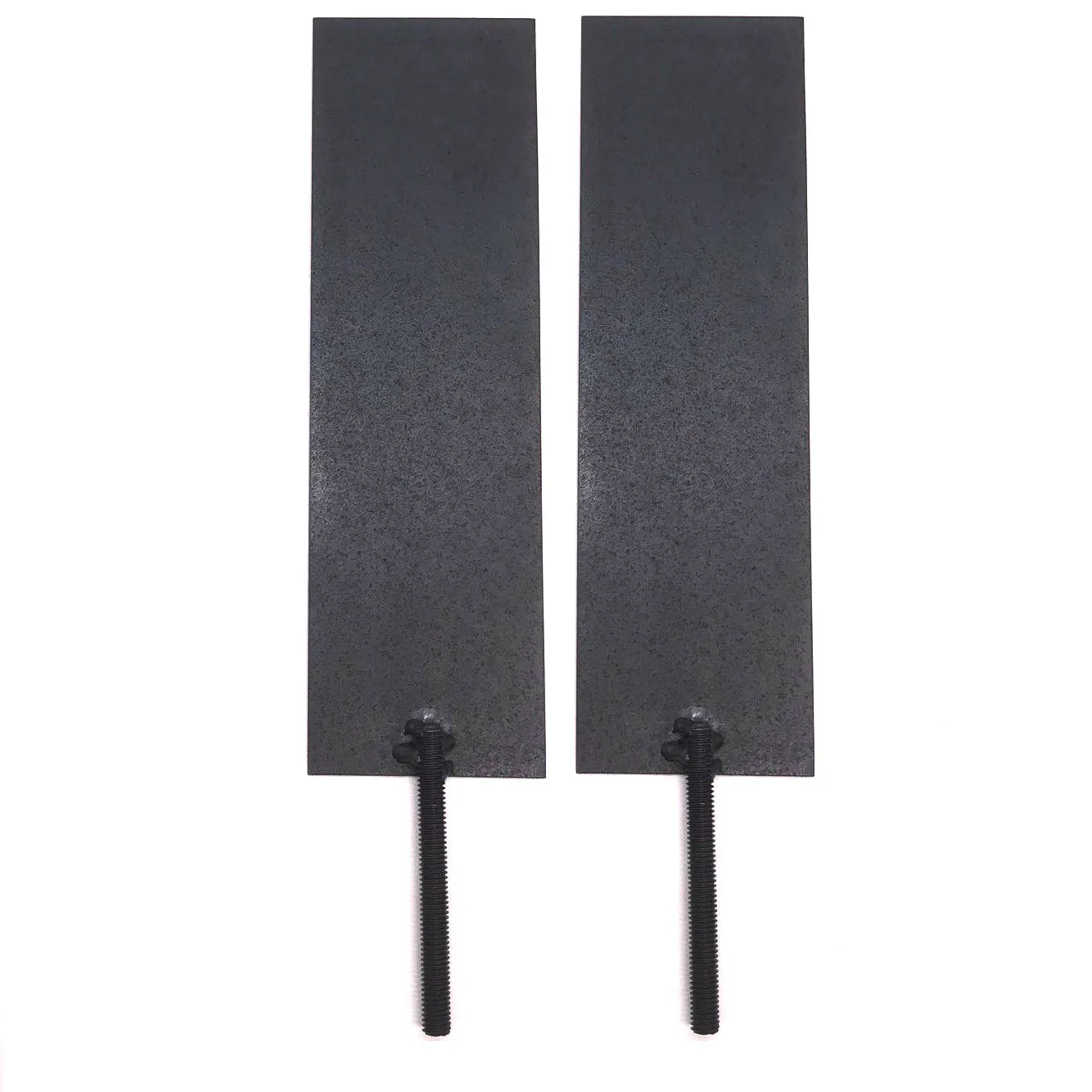 Titanium Anode Plates for Organic Wastewater Treatment and Sal, M8 Screws, MMO Ruthenium-Iridium Coated, 2PCs