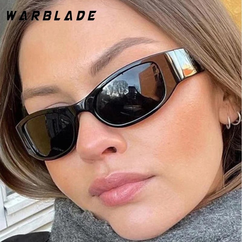 

Trendy Luxury Brand Designer Oval Women's Sunglasses New Fashion Punk Sun Glasses Men Summer Traveling Driving Shades UV400 Очки