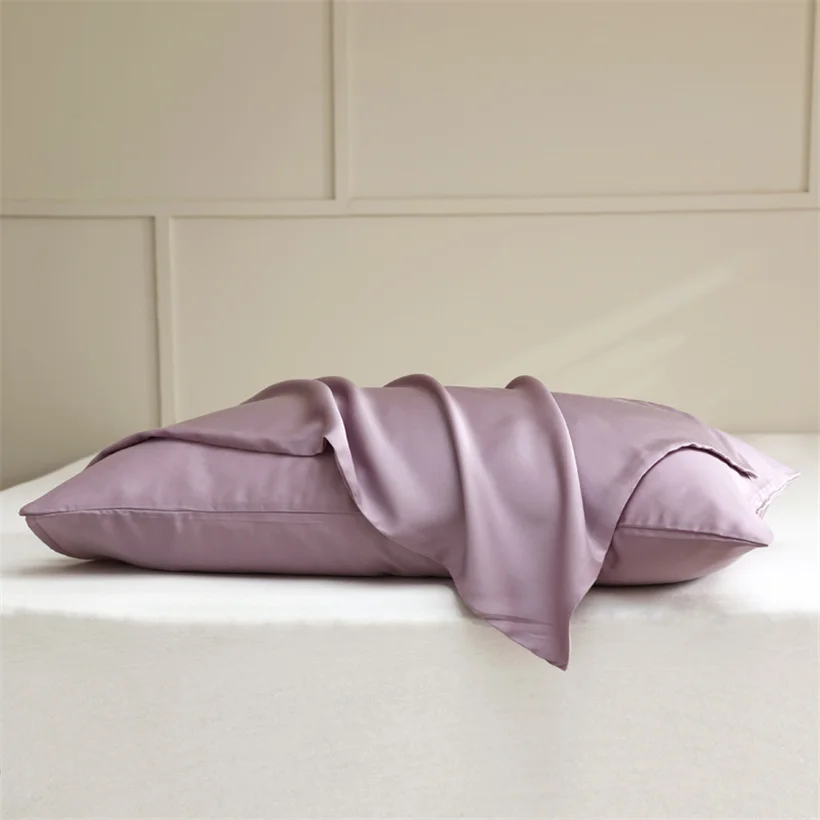 100% Mulberry Silk Pillow Case 2pcs Natural Real Silk Protect Hair Skin Pillowcase Customized Size Bedding Pillow Cases Cover