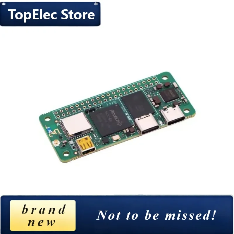 TopElec RADXA ZERO 3W Rockchip RK3566 64bit Quad Core Based Mini SBC WIFI4 / BLE5