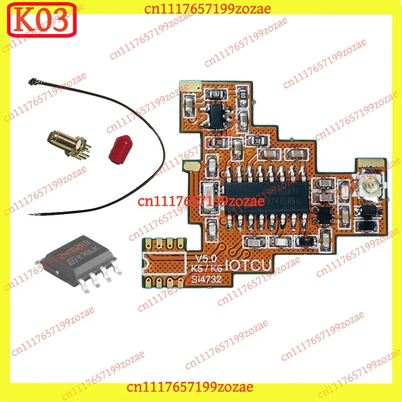 LK k3 SI4732 V5.0 HF Shortwave Receiver Module with 2M EEPROM, Full Band SSB Adapter Compatible for Quansheng UV-K5 K6