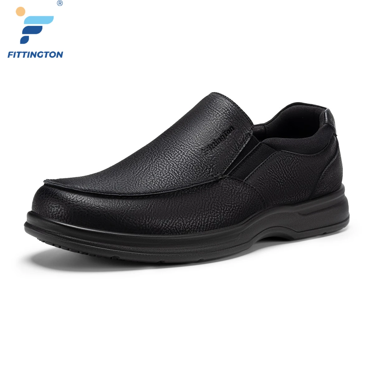 Fittington Men Causal Shoes Extra Wide Toe Loafers Fashion High Quality Slip-on Shoes for Men Comfort Walking With Arch Support