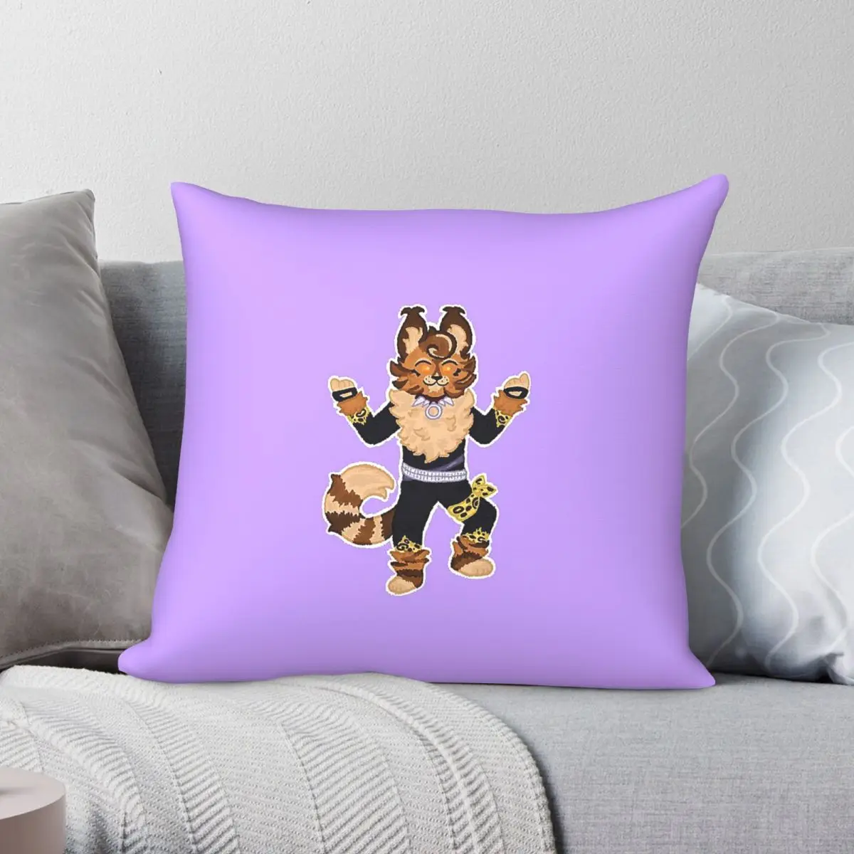 Rum Tum Tugger Cat The Musical Square Pillowcase Polyester Linen Velvet Printed Zip Throw Pillow Sofa Seater Cushion Cover 45x45