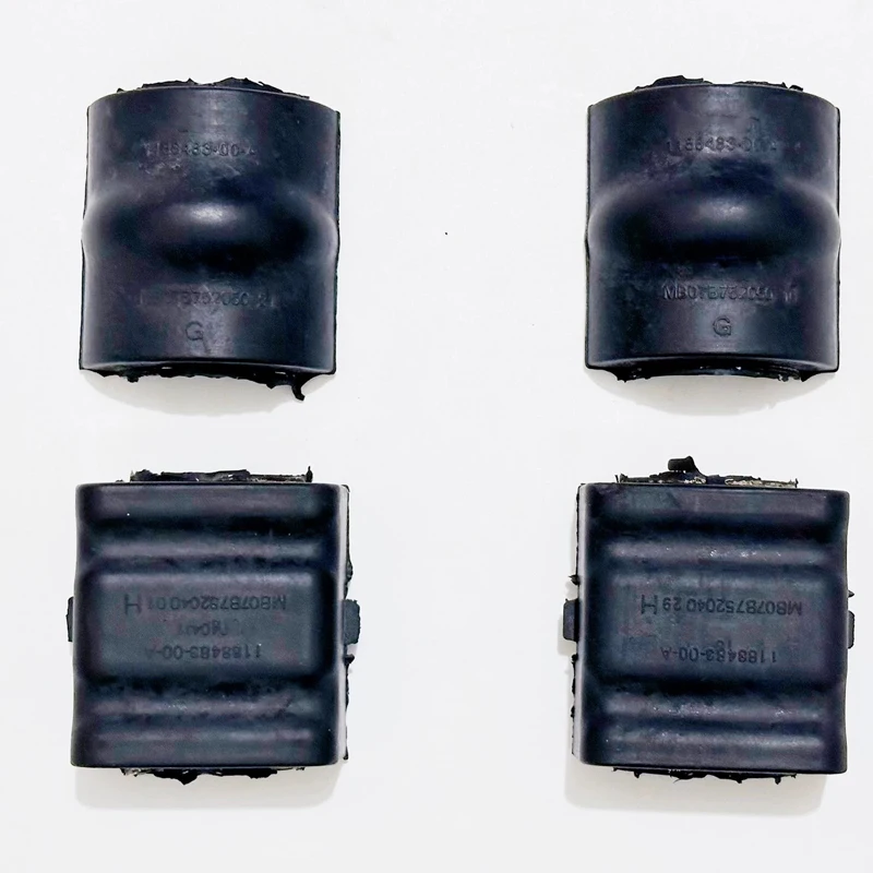 2 قطعة شريط التثبيت الخلفي المطاط كم 1188483-00-A 118848300A ل 2014-2021 تسلا نموذج S #2