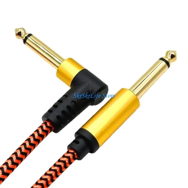 E65E High Fidelitys Audios Cable Noise Reductions Electric Bass Acoustics Application