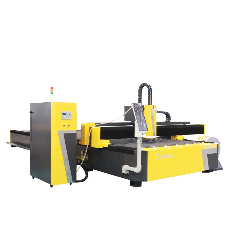 Heavy Duty Laser Cutting Machine Max Raycus 3000w 6000w Metal Sheet and Tube Fiber Laser Cutting Machine