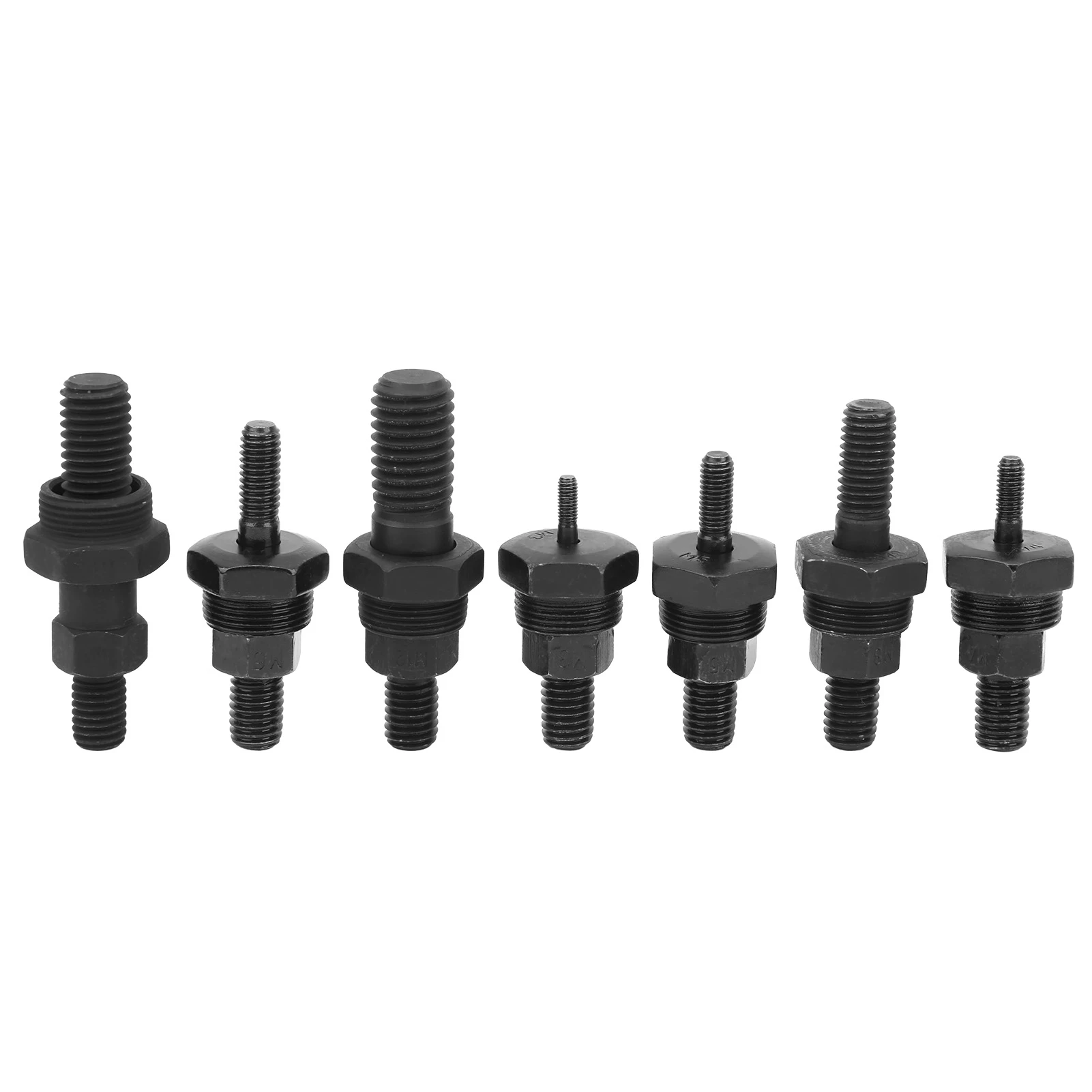 14Pcs Rivet Nut Gun Head Manual High Speed Steel Hardware Tools M3/M4/M5/M6/M8/M10/M12