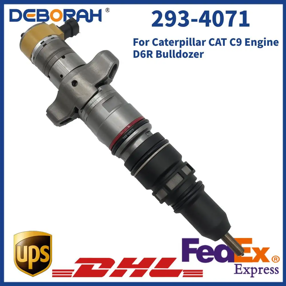 

293-4071 Diesel Fuel Injector Assembly for Caterpillar CAT C9 Diesel D6R bulldozer 2934071