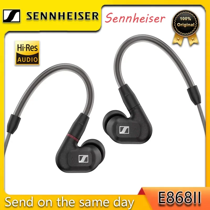 

Проводные наушники Sennheiser IE300, высококачественные проводные наушники-вкладыши HIFI, стереонаушники для бега и занятий спортом.