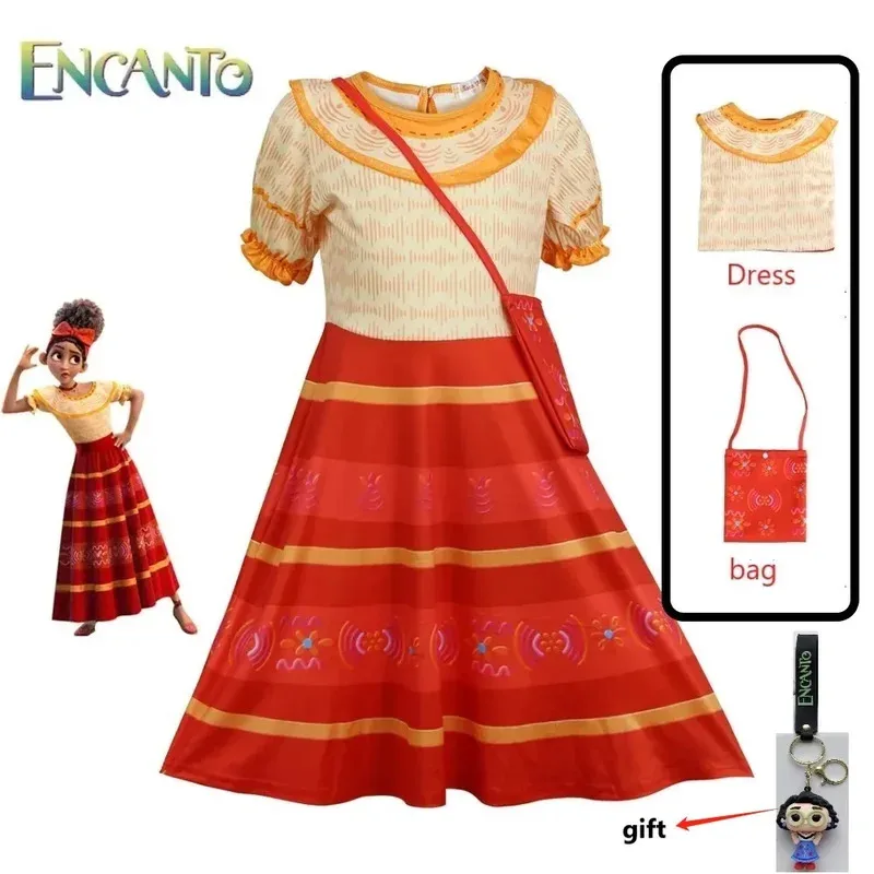 

Encanto Dolores Косплей Костюм Dolores Encanto Платье женское платье для девочек Платье для взрослых и детей женский карнавальный костюм на Хэллоуин