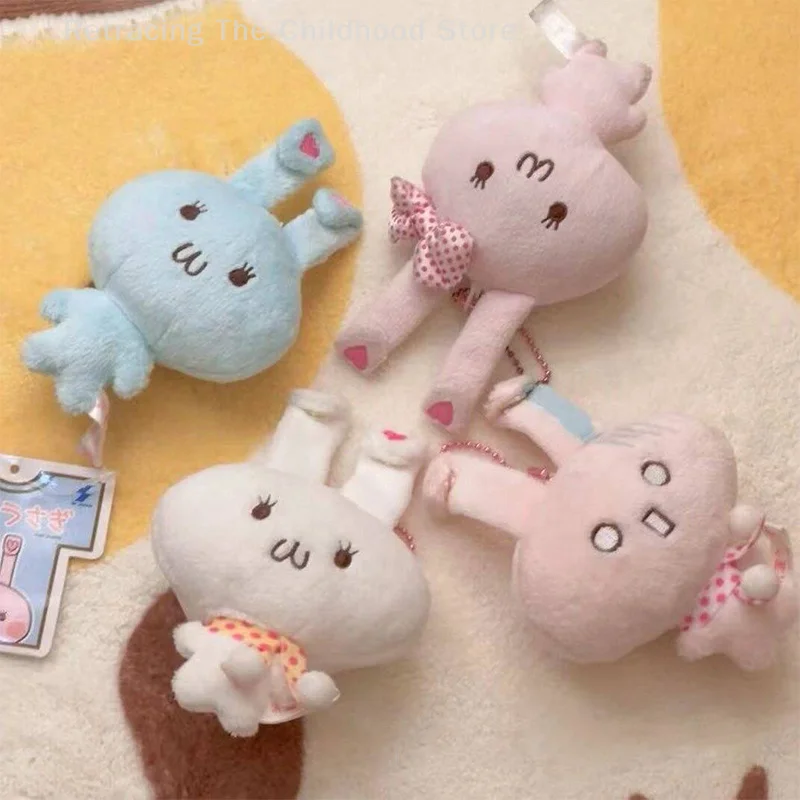 Pendentif petit ours de dessin animé, poupée lapin mignon, jouet en peluche, pendentif Animal en peluche Kawaii, sac à dos, accessoires de décoration, cadeau