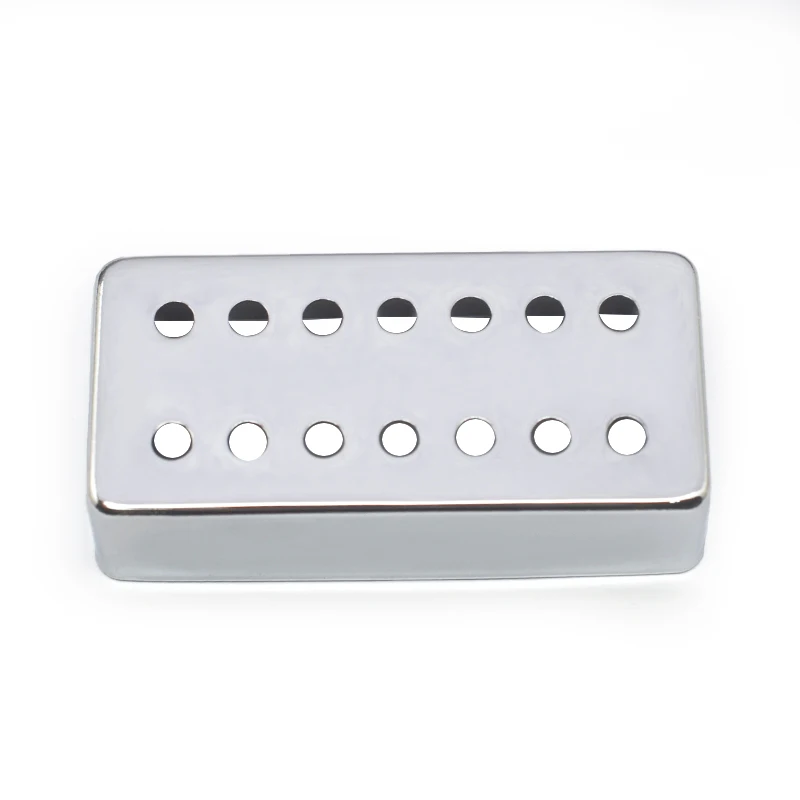 Brass 7 String Electric Guitar Pickup Humbucker Cover 80*39mm - Chrome - Black - Gold for Choose