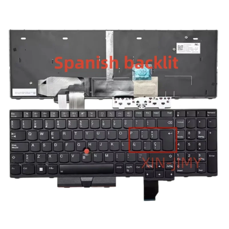 

Spanish Backlit Keyboard for Lenovo Thinkpad P15 Gen 1 Gen1 20ST 20SU, T15g Gen 1 20UR 20US,P17 Gen 1 20SN 20SQ