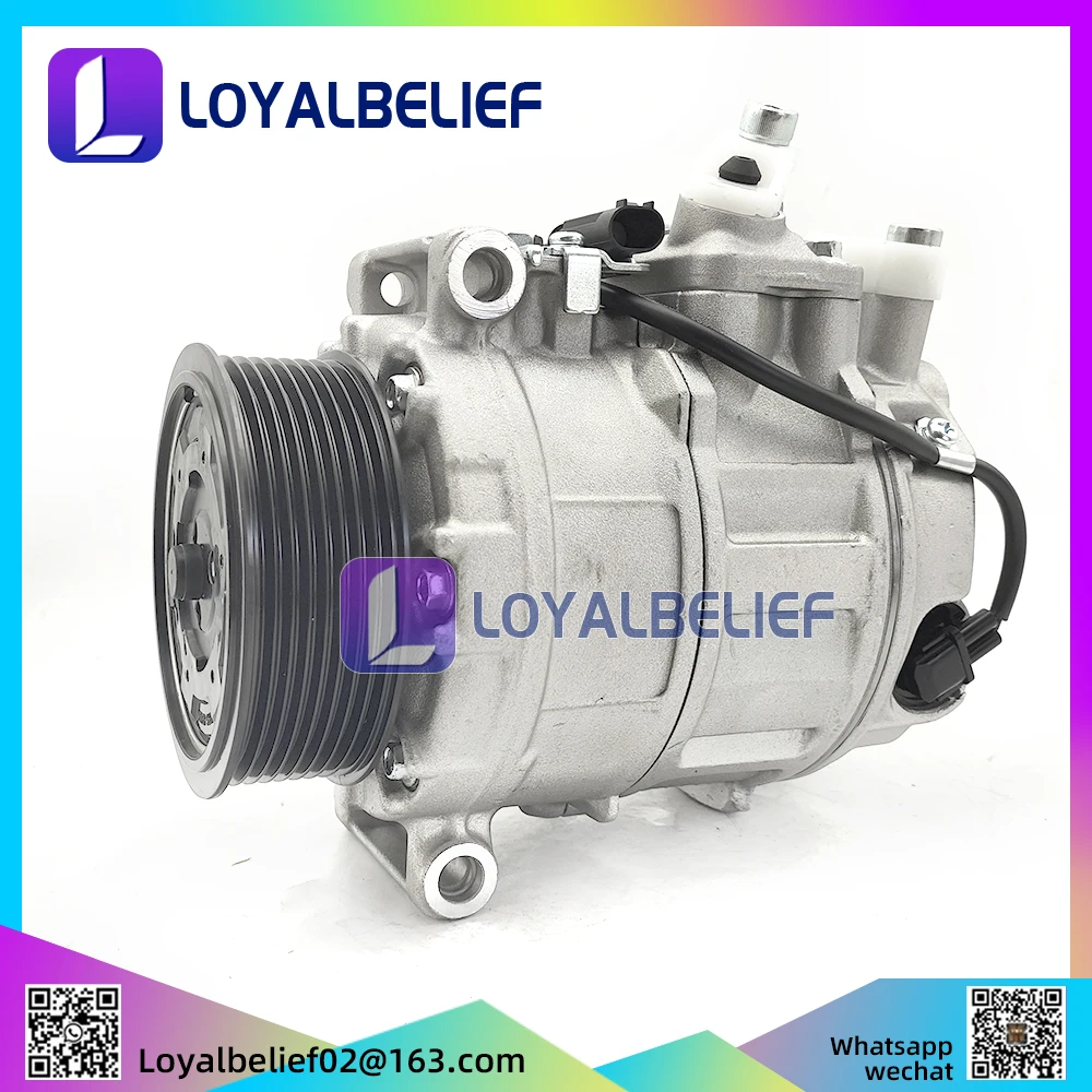 

New A/C AC Compressor For Mercedes E200 W211 S211 M271 R171 A0012302611 A0022301811 4471500092 97012601103 94812601102