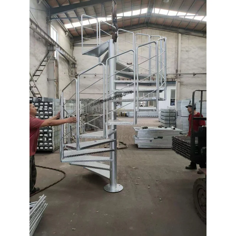 Custom.Outdoor Metal Steel Staircase