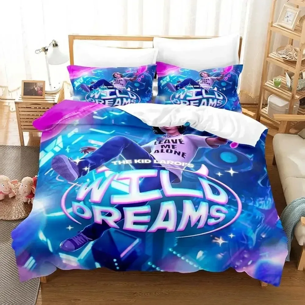 Exquisite 3D The Kid LAROI Wallpaper Anime Digital Printing Bedding Set Duvet Cover Comforter Bed Youth Kids Girl Boys Gift