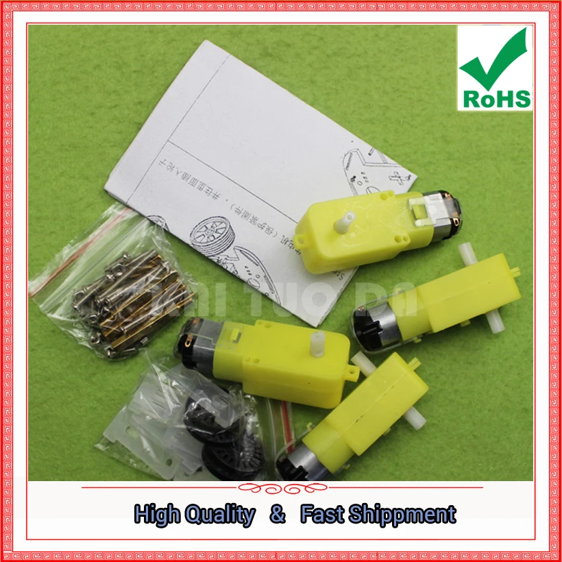 Car Kit Four Wheel Four Motors (H6B1) 0.18-X