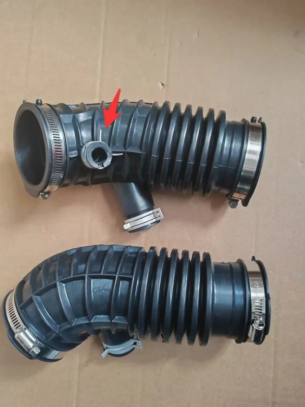 2pcs Left And Right Engine Intake Hose Corrugated Pipe OE 16576-1MA0A 16576-1MA0B For Infiniti M25 M35 M37 M45 M56 Q70 3.7L