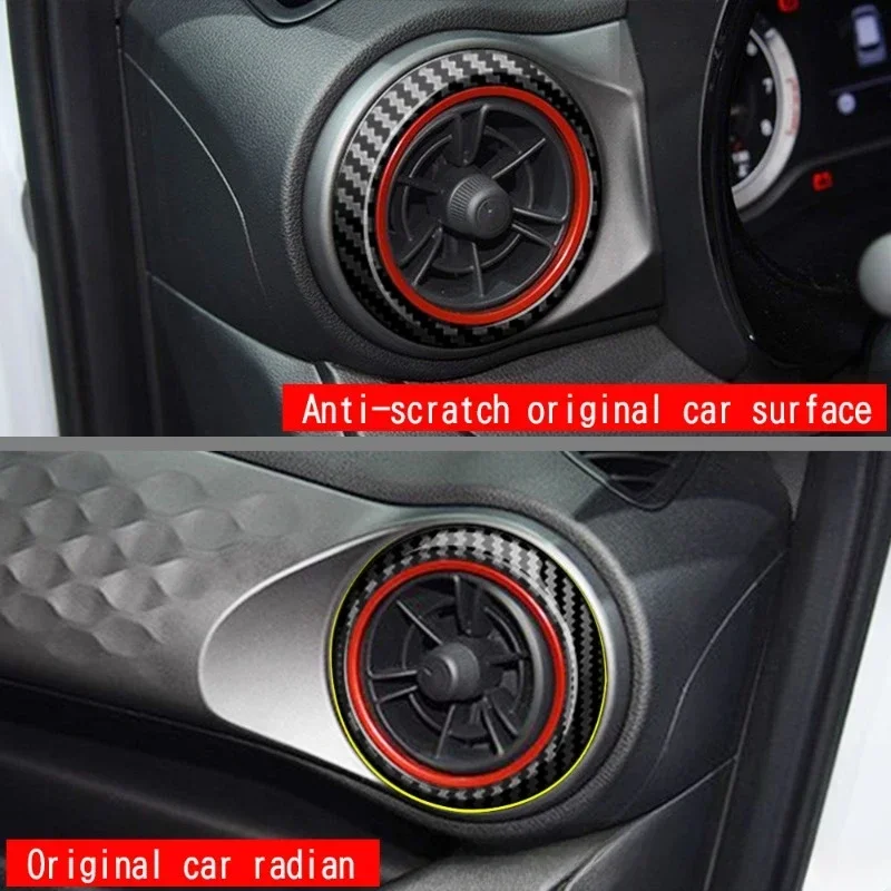 Car Dashboard Air Outlet Frame Cover Air Conditioner Vent Cover Trim for Hyundai i10 Interior Accessories 2022 2023 2024