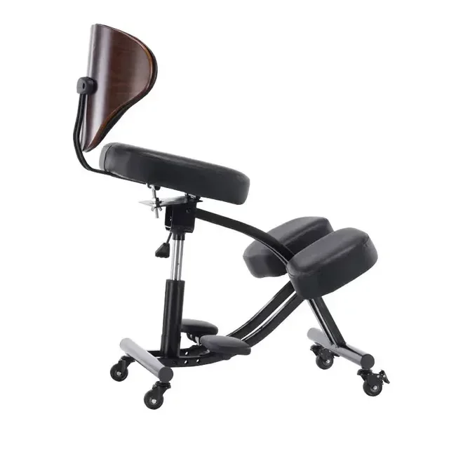 Ergonomic Office Kneeling Back Support, Liftable Balance Chair Study Stool Improve Your Posture With An Angled Seat