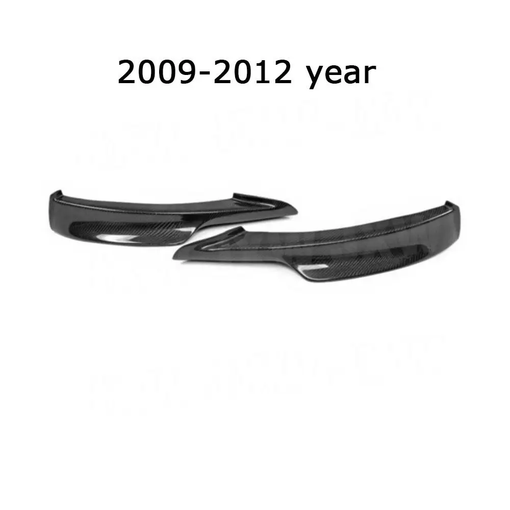 Real Carbon Fiber Diffuser Front lip Splitters Flaps Aprons For BMW 3 Series E90 M Sport M-Tech 2006-2012 Bumper Winglets - view 5