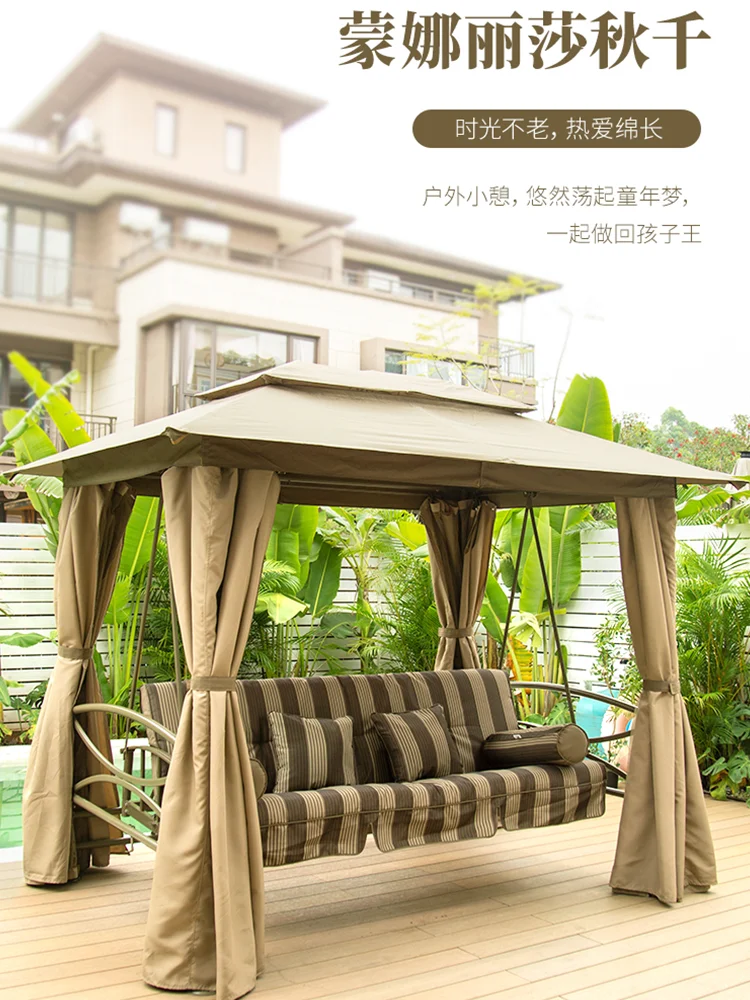 Swing Outdoor Courtyard Hammock Home Outdoor Leisure Glider