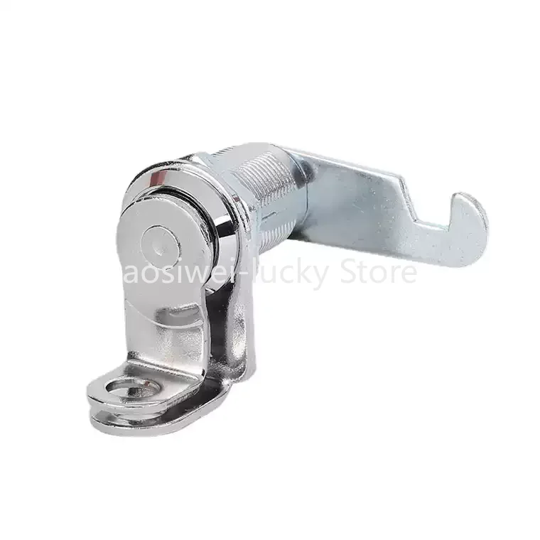 10Pcs Keyless Padlockable Cam Lock With L Shaped Padlock Hole Gym Dormitry Locker Office File Cabinet