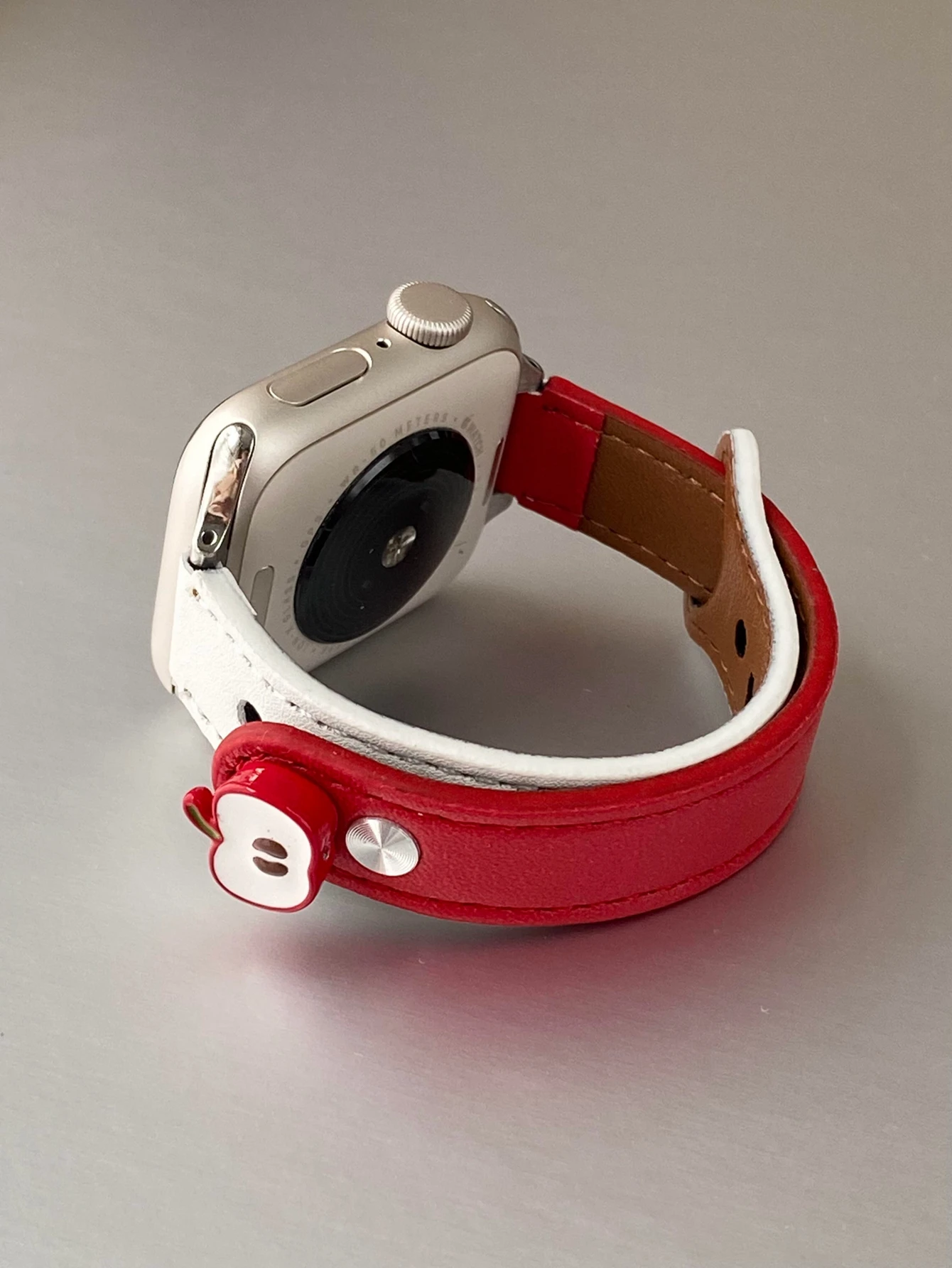 ممتاز حلقة جلدية Correa لساعة أبل الفرقة لطيف سلسلة الترا 11/10/9/8/7/6 38 مللي متر 40 مللي متر 41 مللي متر 42 مللي متر 44 مللي متر 45 مللي متر 46 مللي متر 49 مللي متر حزام