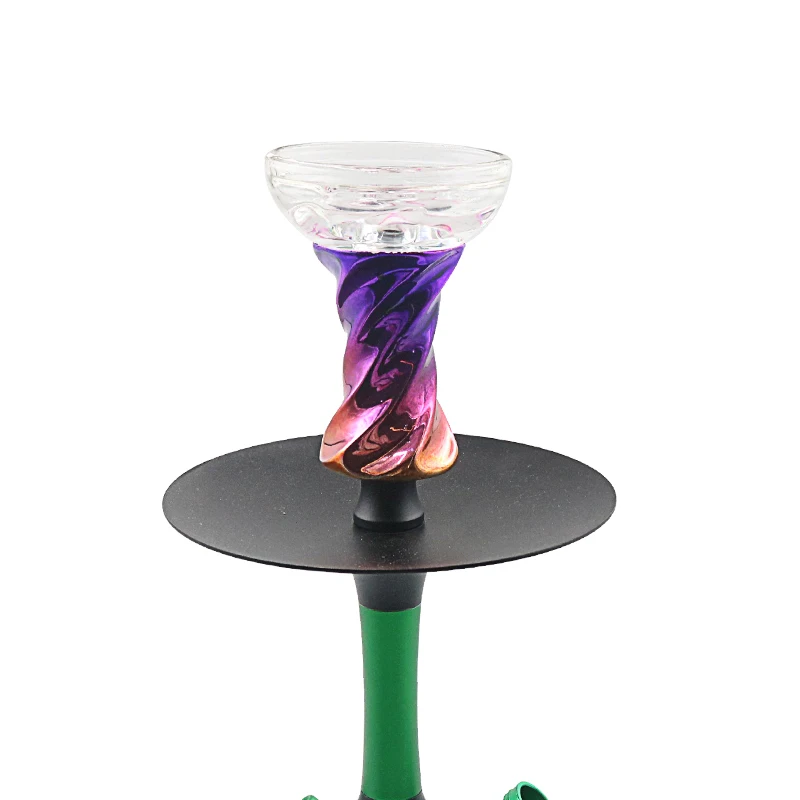 

SY 1PC Crystal Shisha Bowl Hookah Head Tabacco Bowl for Better Narguile Huka Smoking Easy Replace Charcoal