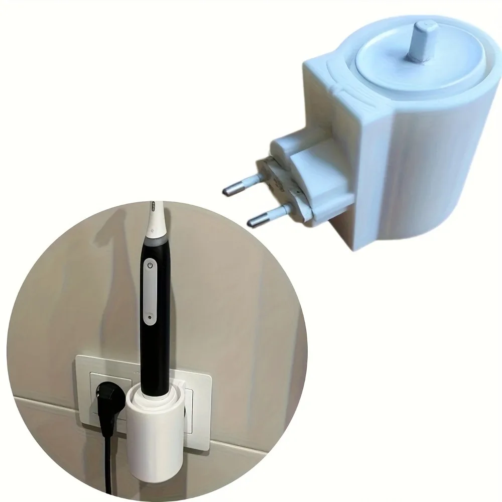 

Electric toothbrush charging base, socket bracket, cable storage box, mounting bracket/power cord manager