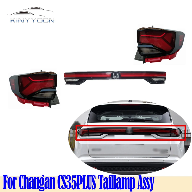 For Changan CS35 PLUS 2021 22 Rear Light Tail Light Tail Lamp Taillight Taillamp Brack Back Backup light Headlamp