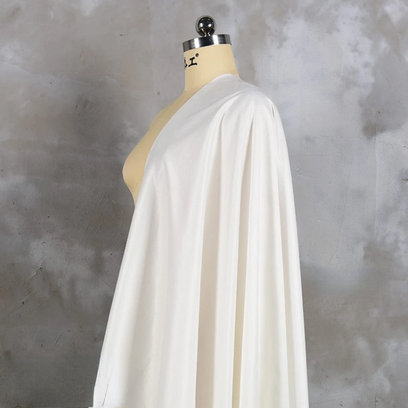 Frosted Suede Fabric Super Soft Ultra-fine Clothing Designer Cloth Apparel for Diy Sewing Pure Polyester Material