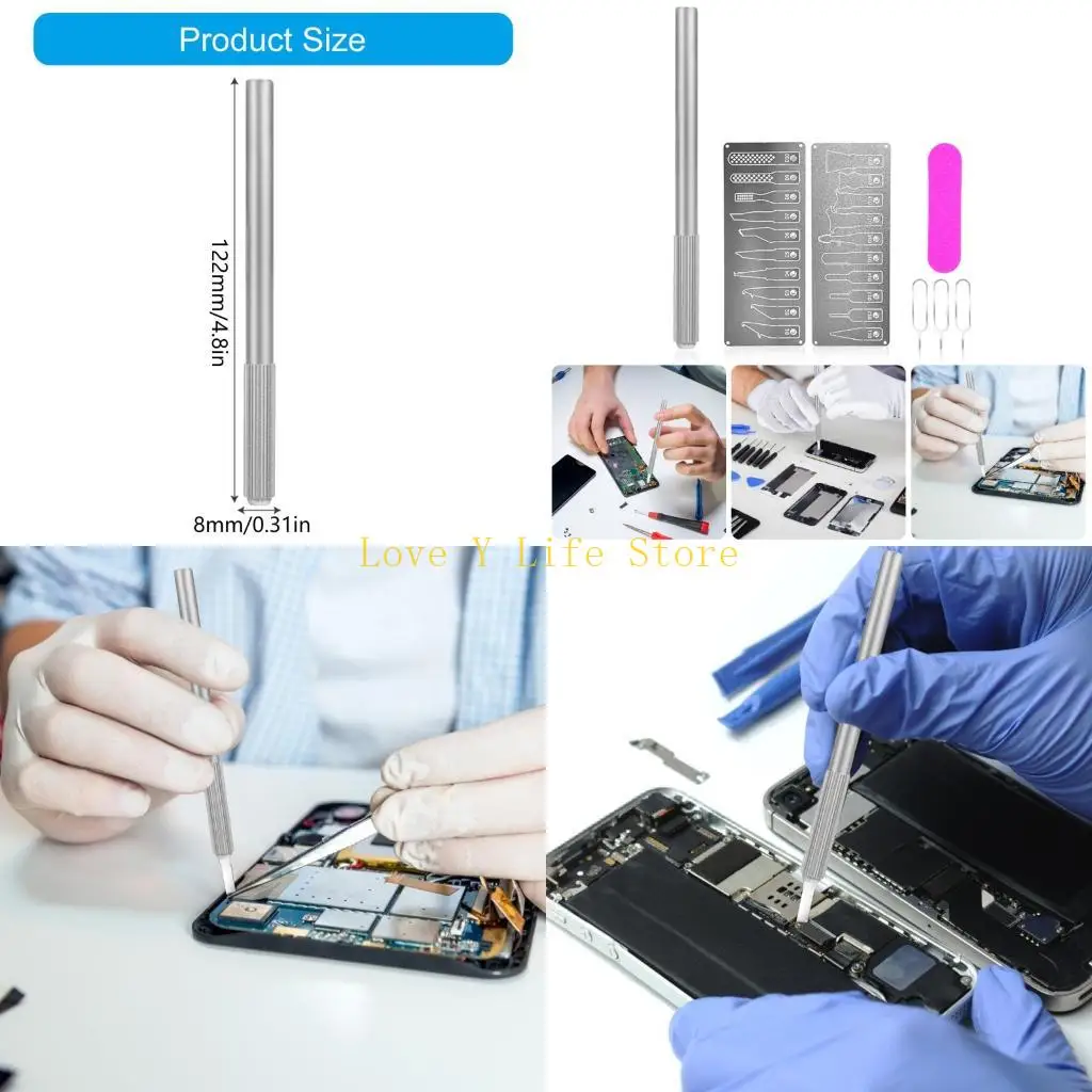 

L74C Heat Resistant Glues Scrapers Electronics Maintenance with 20pcs Blade