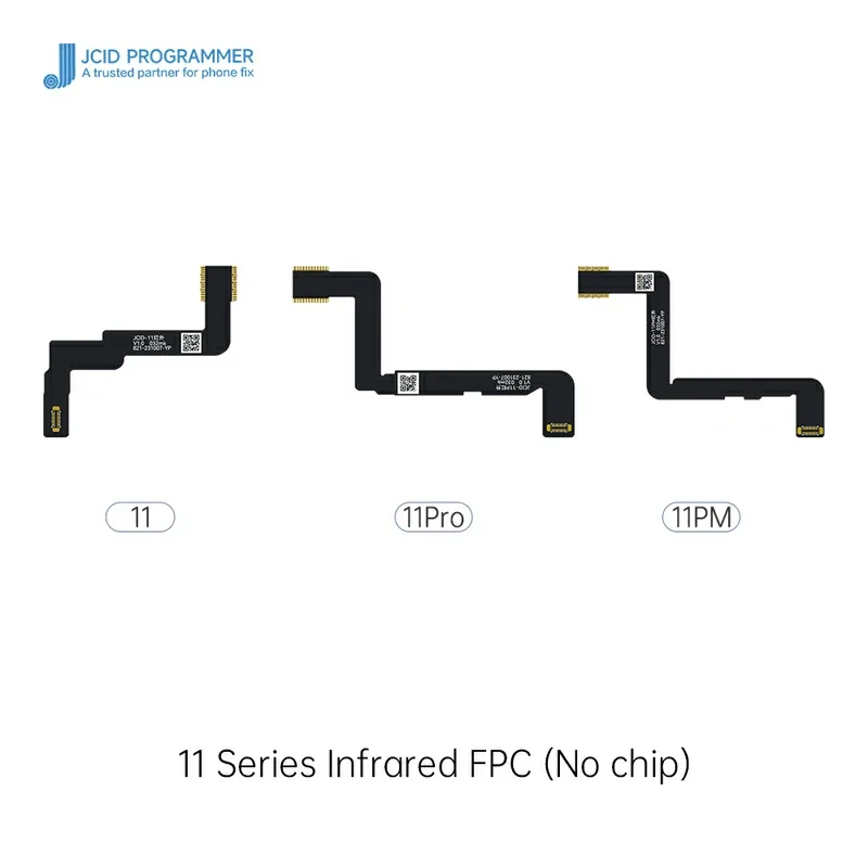 JCID Infrared FPC No Chip For Mobile Phone X 11 12 13 Pro Max Face ID Repair Empty Flex Cable Tool Support V1SE/V1S Pro