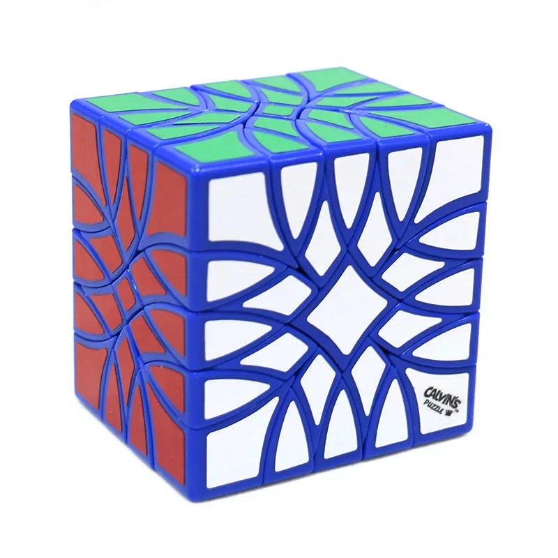 Calvin's Puzzelkubus 5x5x4 Kubus Blauw Limited Edition Bubbloid 554 Volledige Set Cubo Puzzel Magische Kubus Speelgoed voor Kinderen