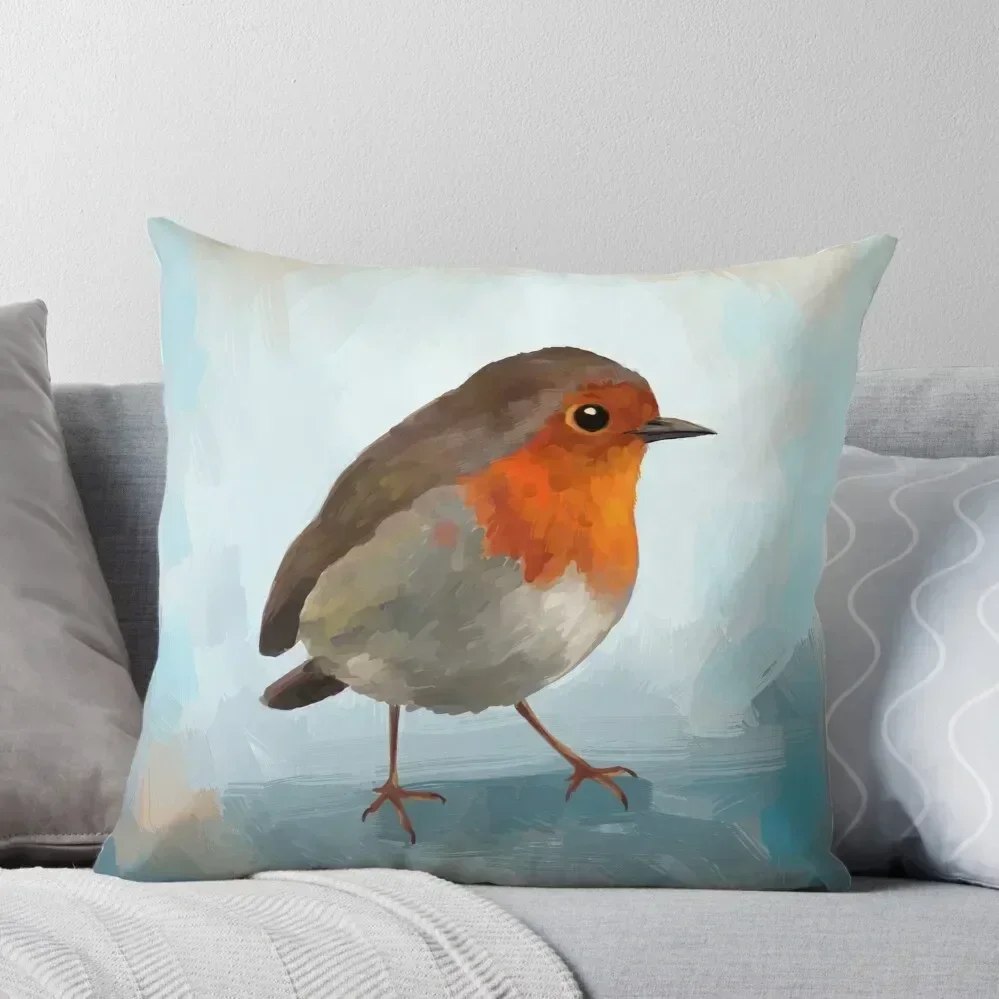 

Robin Throw Pillow Cushion Cover Set Christmas Pillows Sofa Pillow Cover Christmas Pillowcase pillow