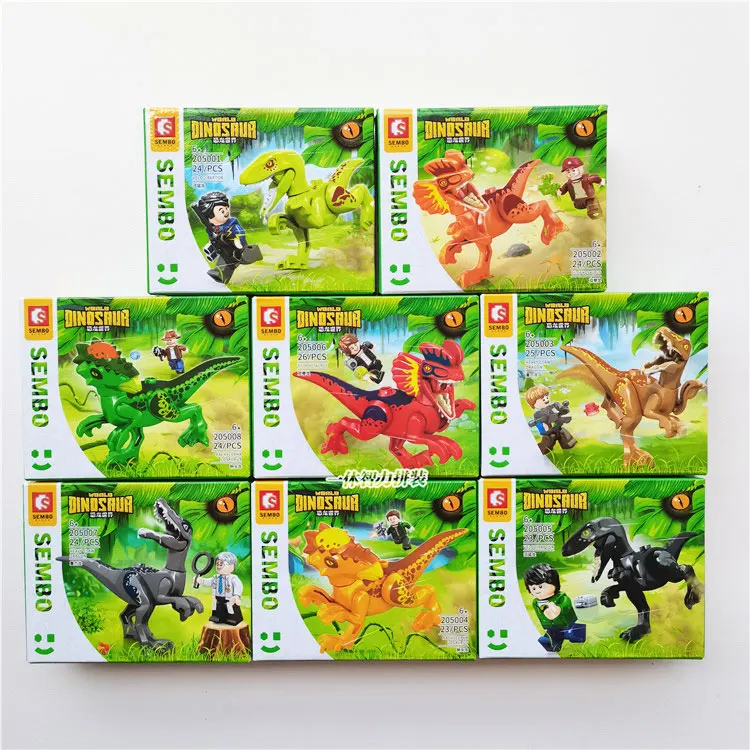 

Модели динозавров из строительных блоков: Стегозавр, Велоцираптор, Тираннозавр. Детские развивающие конструкторы для мальчиков и девочек.