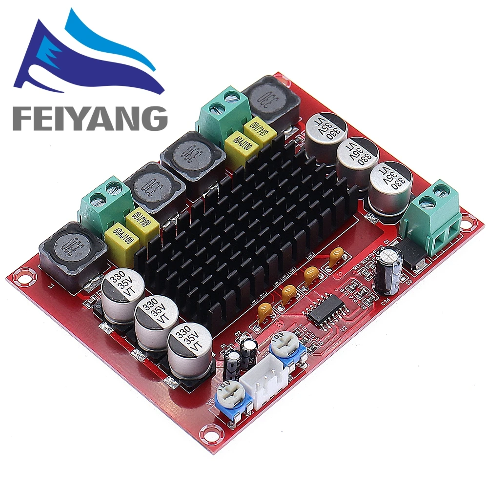 Original Chip TPA3116 D2 XH-M543 12V 24V 120W * 2 Dual Channel Digital Power Audio Amplifier Board 120W x2 TPA3116D2