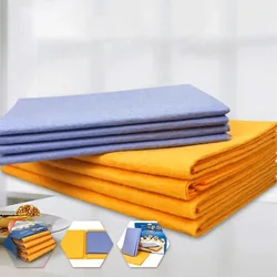 8Pcs Ultra-Absorbent Miracle Cleaning Shammy Multi-Purpose Reusable Cleaning Cloth Non-Woven Car Cleaning Towel Car Bathroom