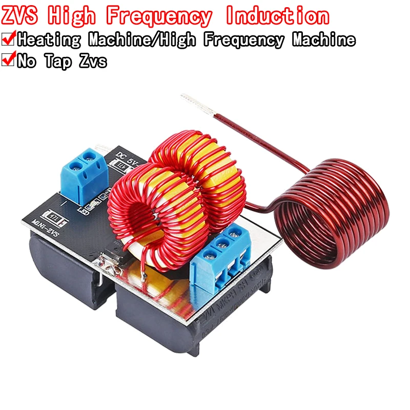 DC 5-12V Mini ZVS Low Voltage Induction Heating Power Supply Module Induction Heating board for induction Heating with Coil