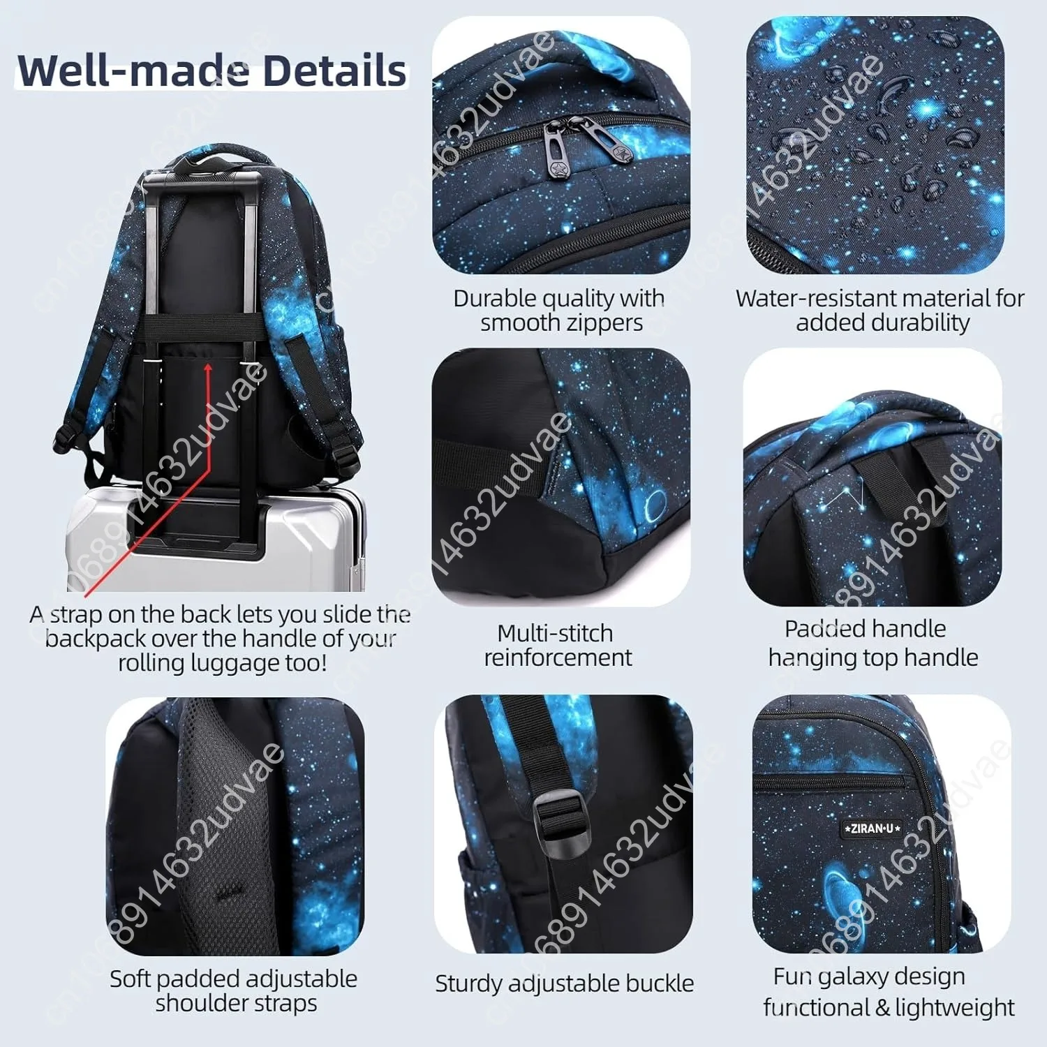 MITOWERMI Kids Backpack for Boys Girls Elementary School Backpacks Boys Children Bookbags Primary Kindergarten Backpack Galaxy B
