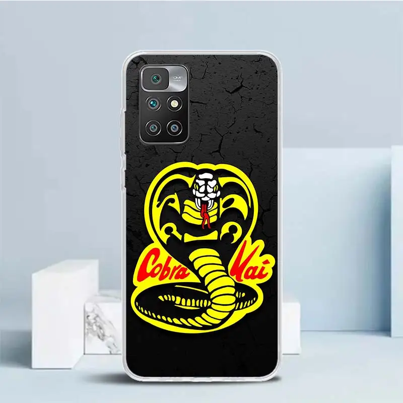 Cobra Kai Snake Soft Cover for Redmi 12 12C 10 10A 10C 9 9A 9C 9T Print Phone Case 8 8A 7 7A K20 6 Pro 6A S2 K40 Pattern Coque