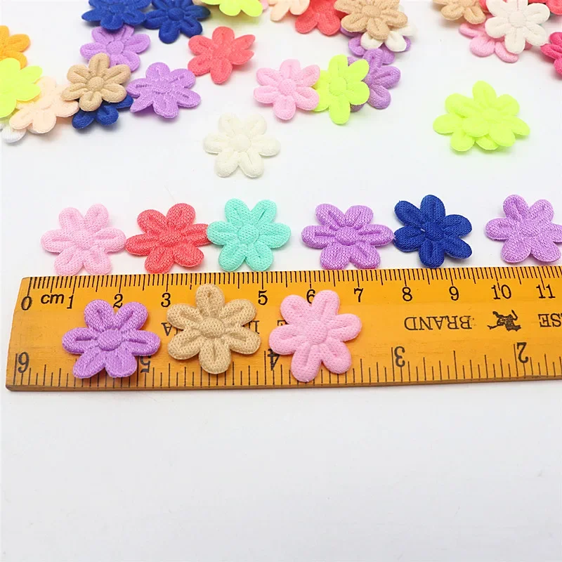 2 Cm Fabric Simulation Flower Felt Cloth Five Petals DIY Children\'s Hair Accessories Hairpin Jewelry Small Flower Accessories