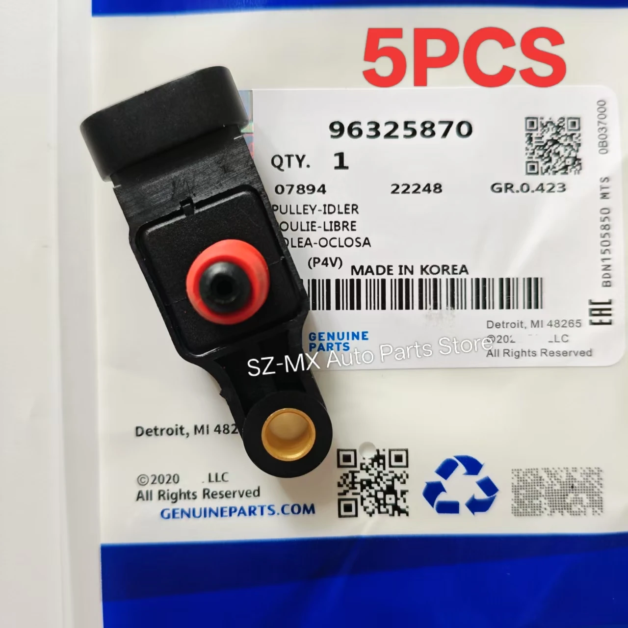 

5PCS MAP Manifold Air Pressure Sensor OEM# 96325870 For Chevrolet Aveo Kalos Matiz Spark NUBIRA LACETTI Daewoo TICO 25195791