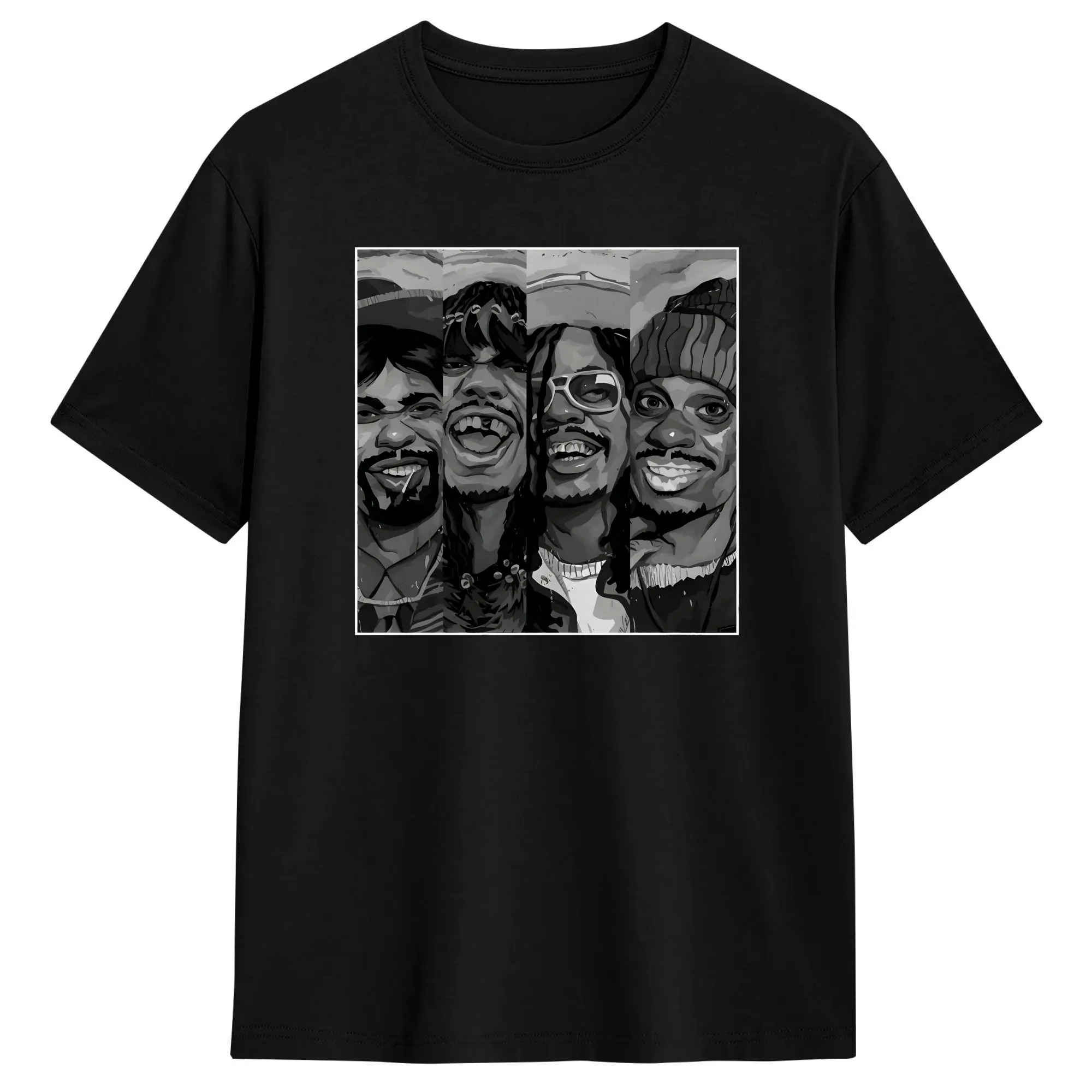 Man T Shirt Dave Chappelle Transform T Shirts Harajuku  Summer Tee Shirt Y2K Retro Cotton Tops Plus Size 6XL