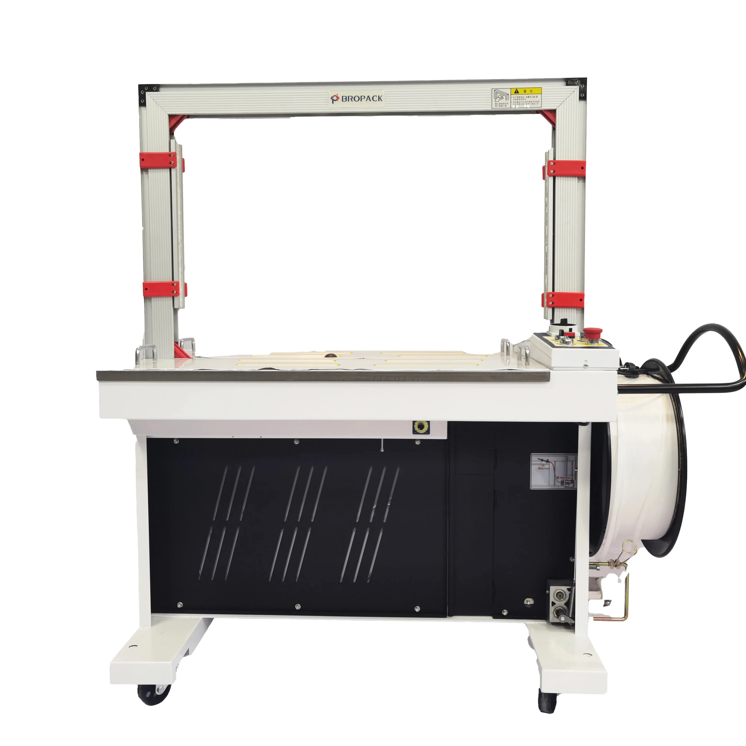 Bropack AP8060B High Performance Fully Auto Strapping Machine/automatic pp Belt Strapping Machine
