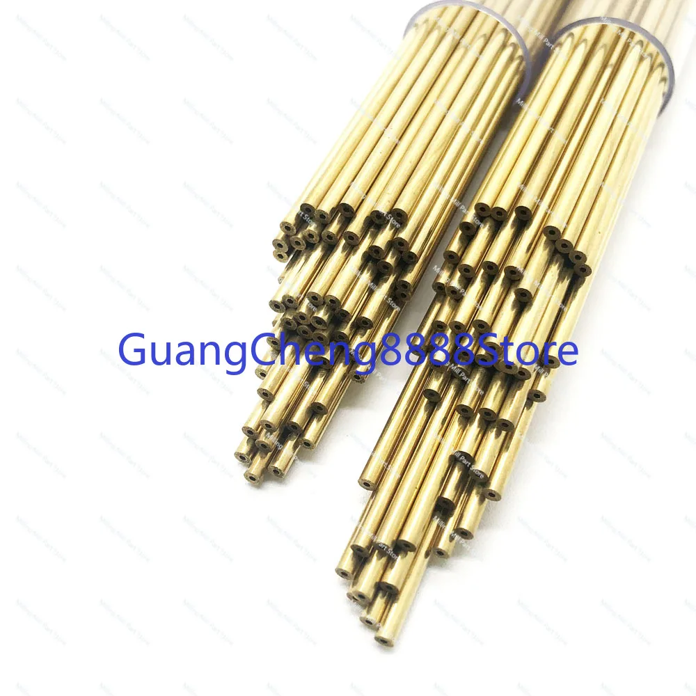 Single Hole Brass Copper Tube For Edm Drilling Machine EDM Wire Cutting Accessories Slow Running Electrode Consumables Piercing