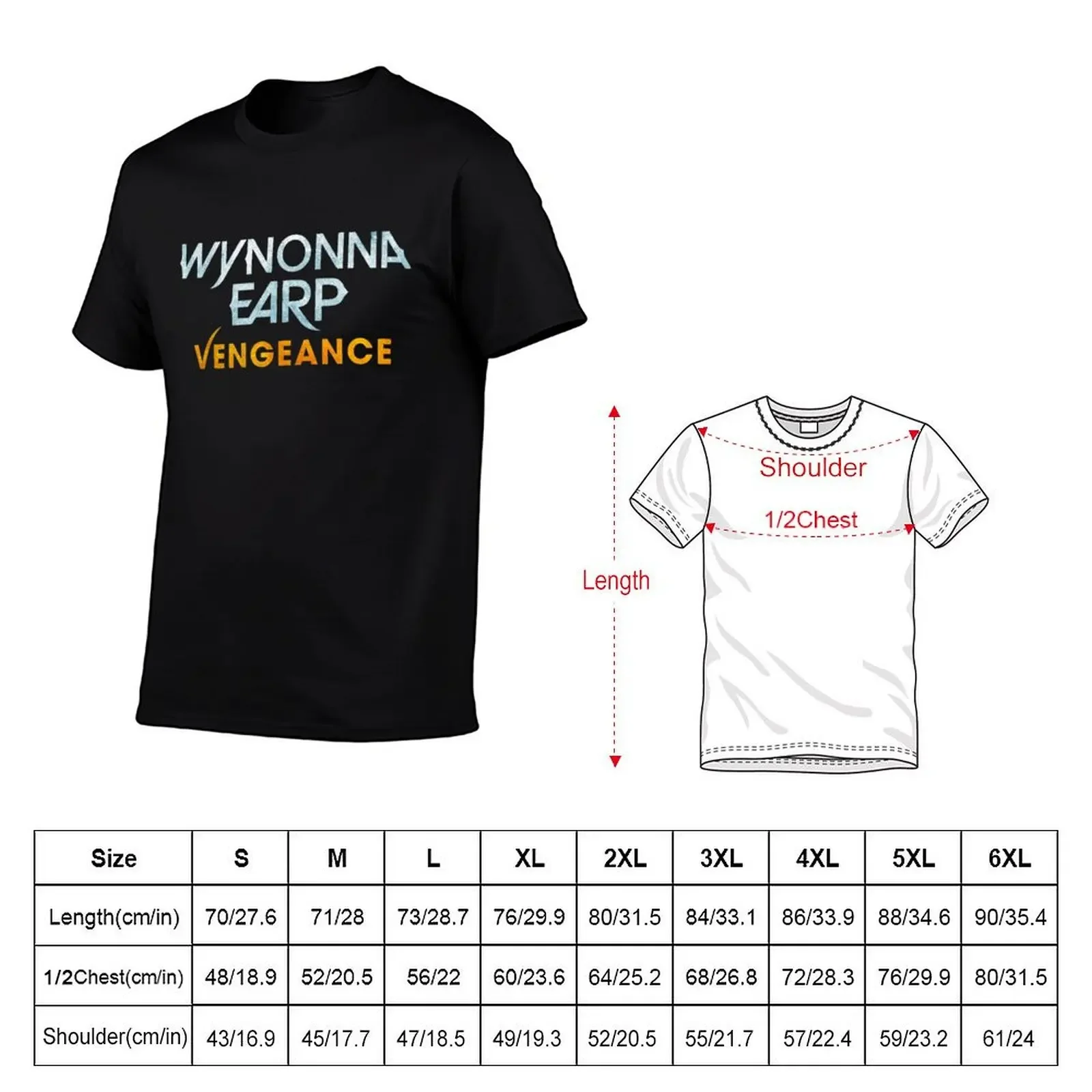 Wynonna Earp Vengeance T-Shirt shirts graphic tee aesthetic clothes summer tops sweat mens t shirts top quality