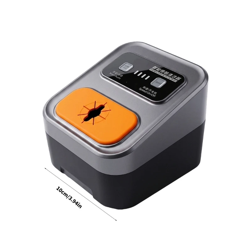Electronics Repair Tip Cleaner for Soldering Iron Care, Desktop Unit with Top Control Layout for Daily Table Use in Service for
