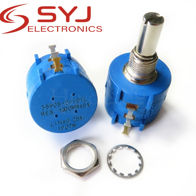 Quality assurance (1piece Precision multi-turn potentiometer 3590S-2-101L 100R ohm